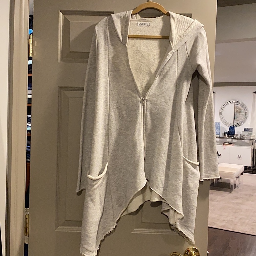 LAUREN MOSHI ZIP SWEATSHIRT